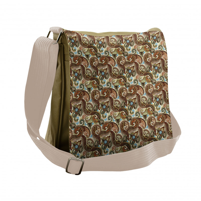 Blooms Ethnic Messenger Bag