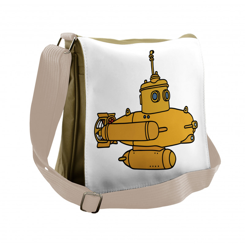 Creative Bathyscaphe Art Messenger Bag