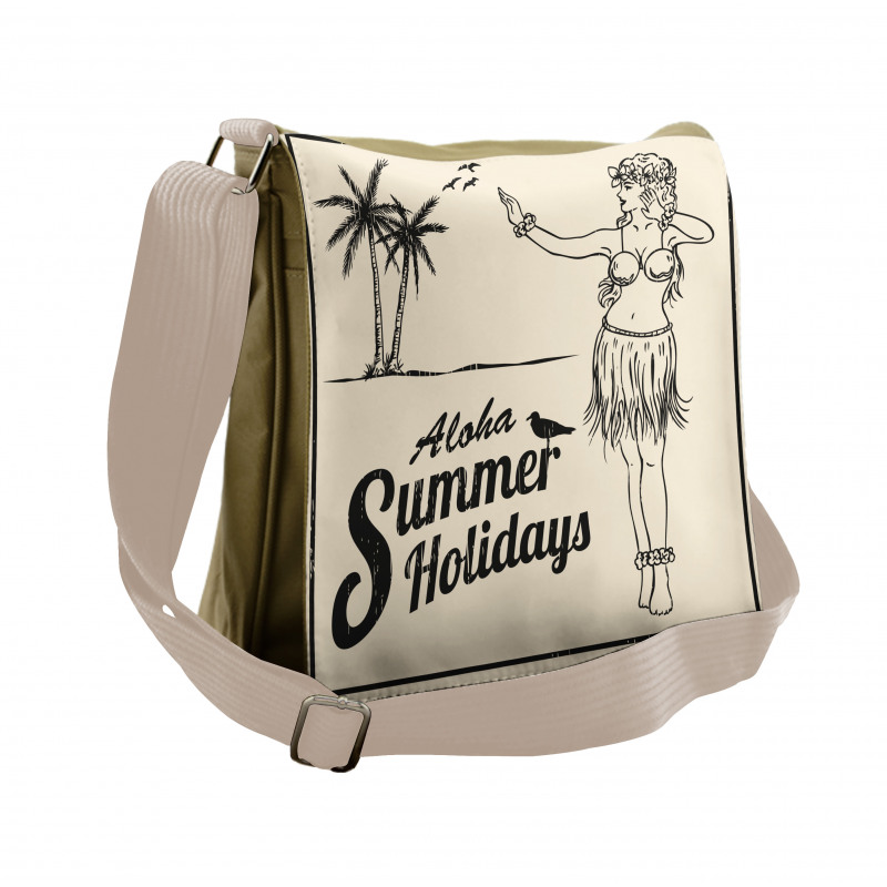 Aloha Summer Holidays Messenger Bag