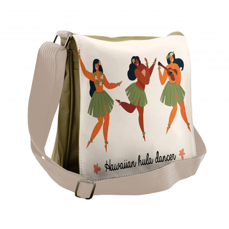 Hawaiian Performers Beach Messenger Bag