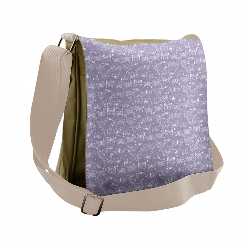 Springtime Thrill Pastel Messenger Bag