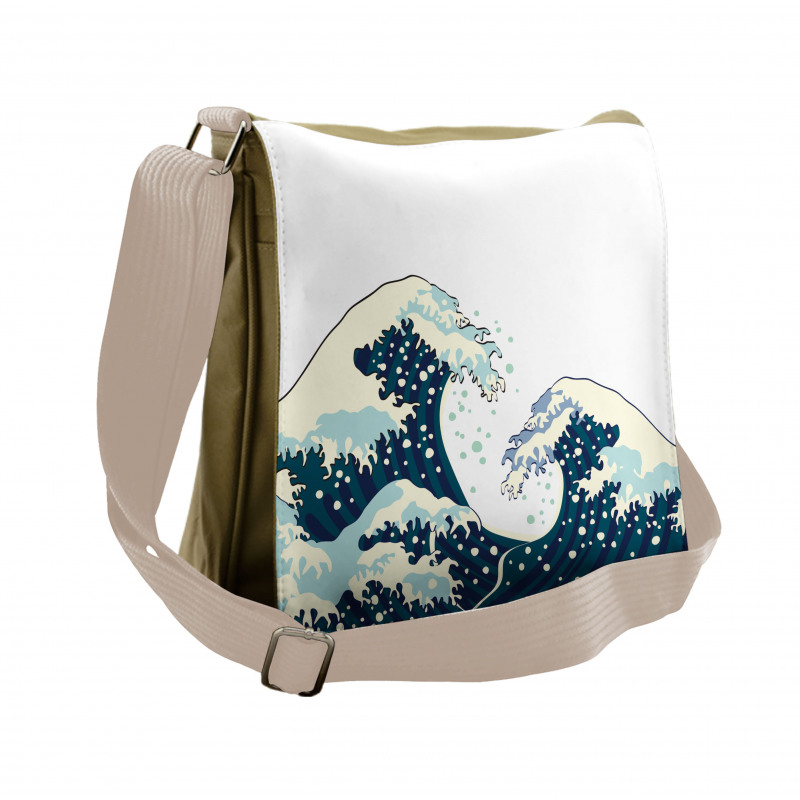 Ocean Surfing Aquatic Messenger Bag