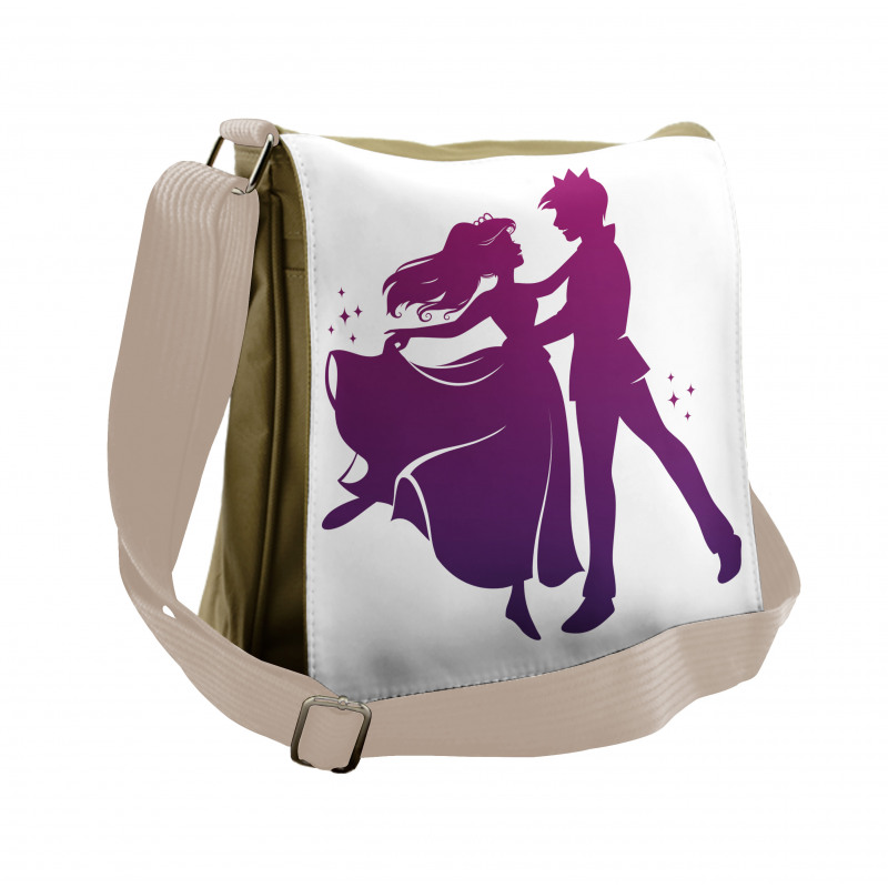 Prince and Princess Dance Messenger Bag