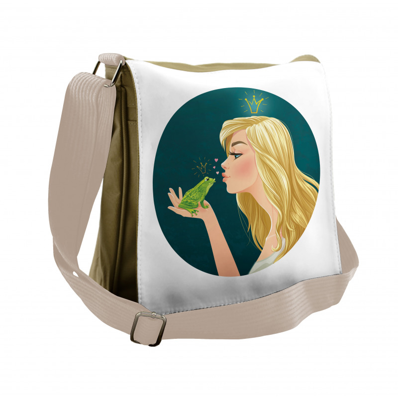 Princess and Frog Messenger Bag