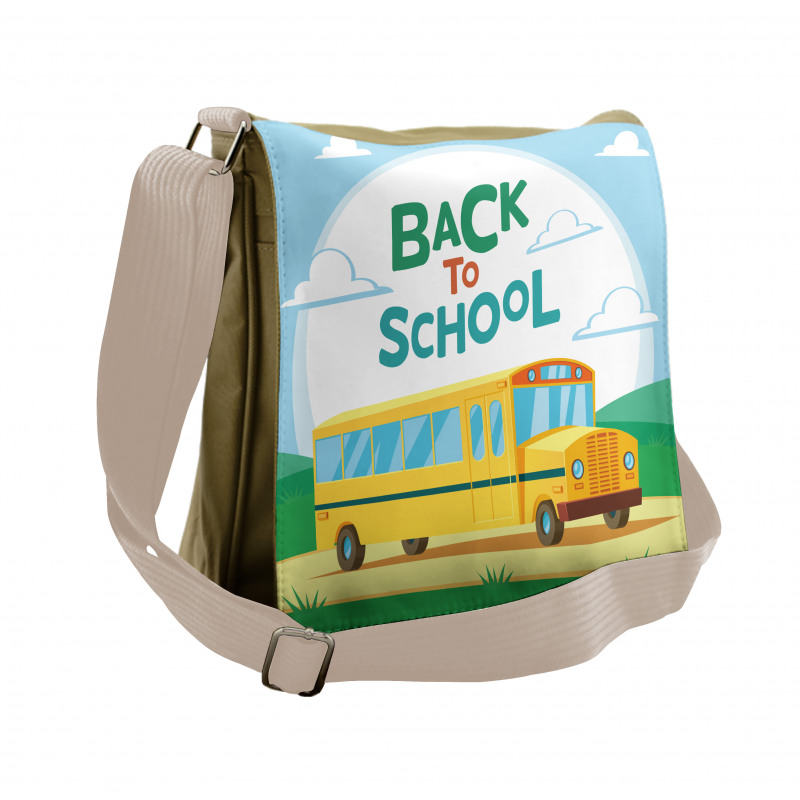 Back to School Welcoming Messenger Bag