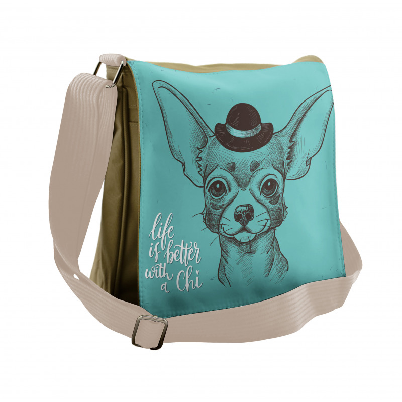 Life is Better with a Chi Messenger Bag