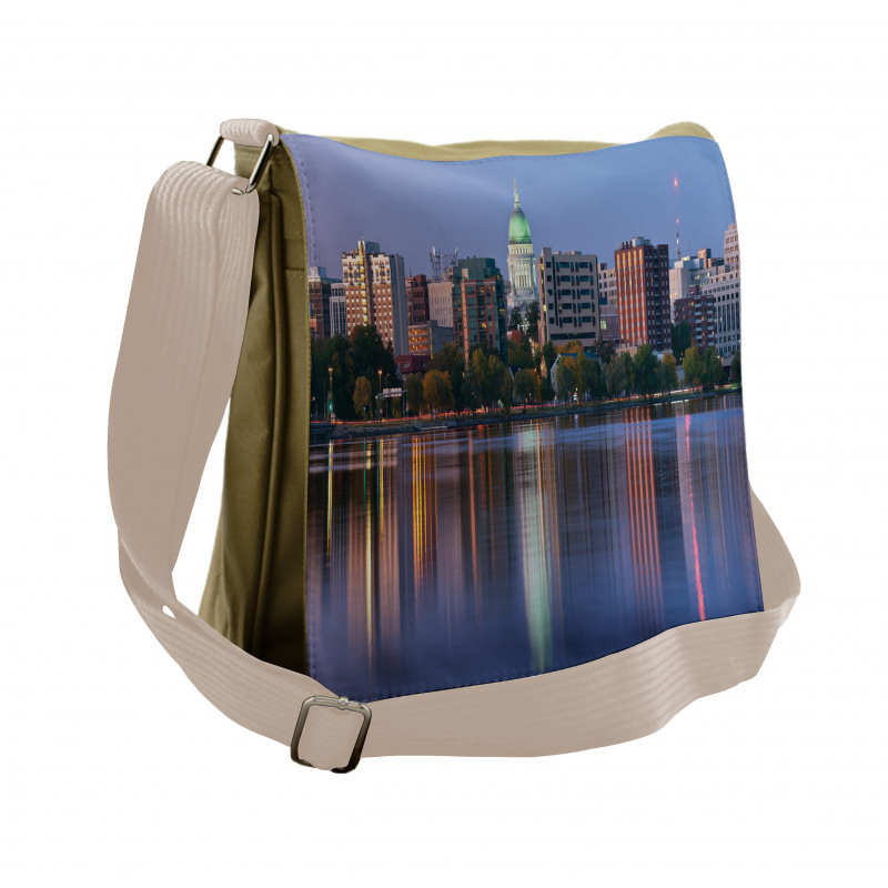 Panoramic Madison Photo Messenger Bag