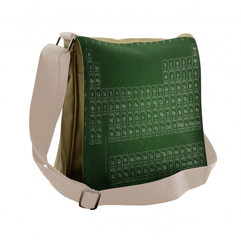 Periodic Table Messenger Bag