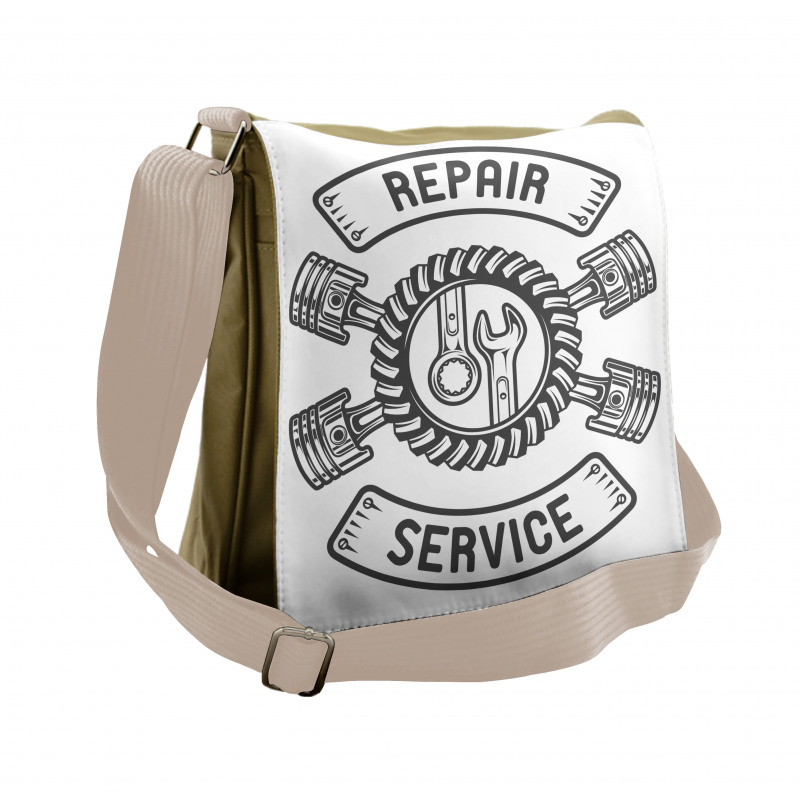 Tools Repair Service Messenger Bag