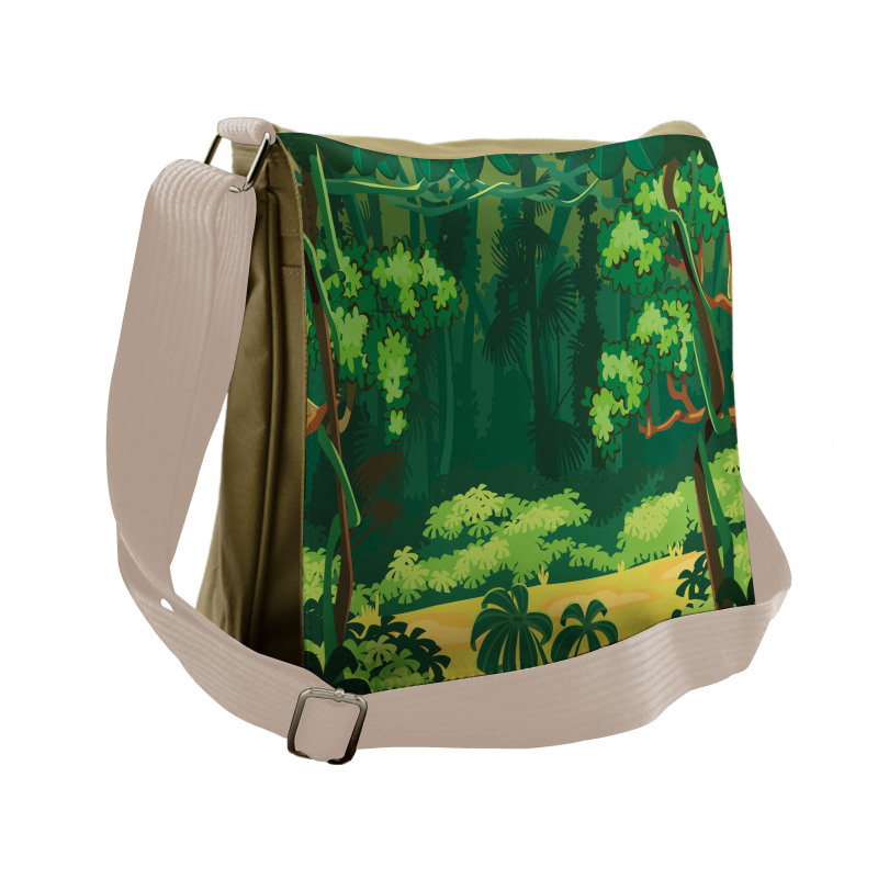 Outdoor Scene Exotic Messenger Bag