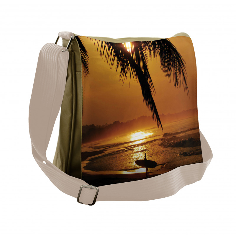 Costa Rica Surfer Messenger Bag