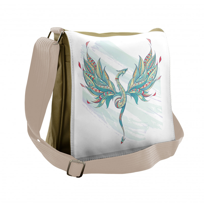 Serpent Fantasy Art Messenger Bag