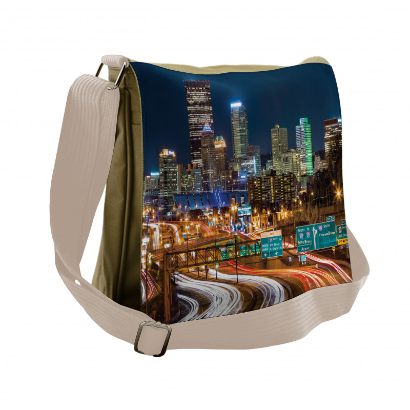 Rush Hour Traffic Messenger Bag