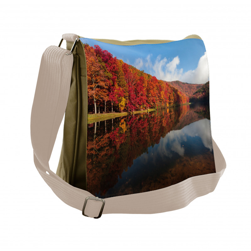 National Forest Scenery Messenger Bag