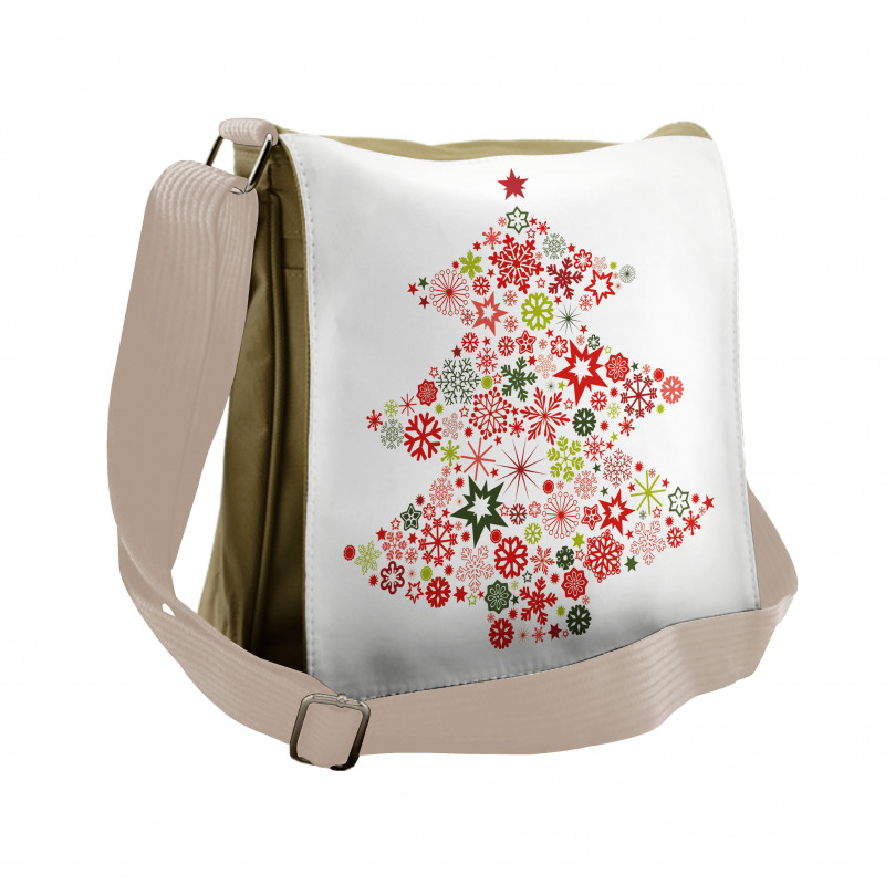 High Detailed Motifs Messenger Bag