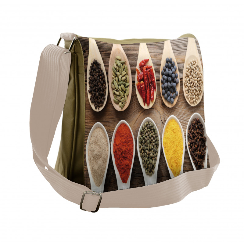 Spoonful of Aromatic Items Messenger Bag