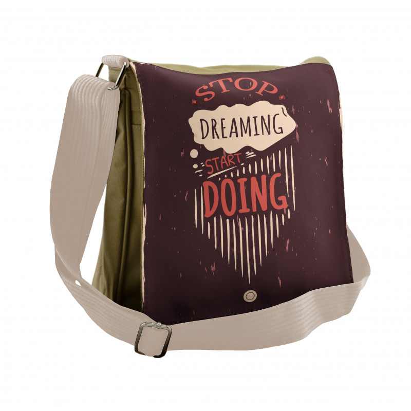 Stop Thinking Stars Doing Messenger Bag