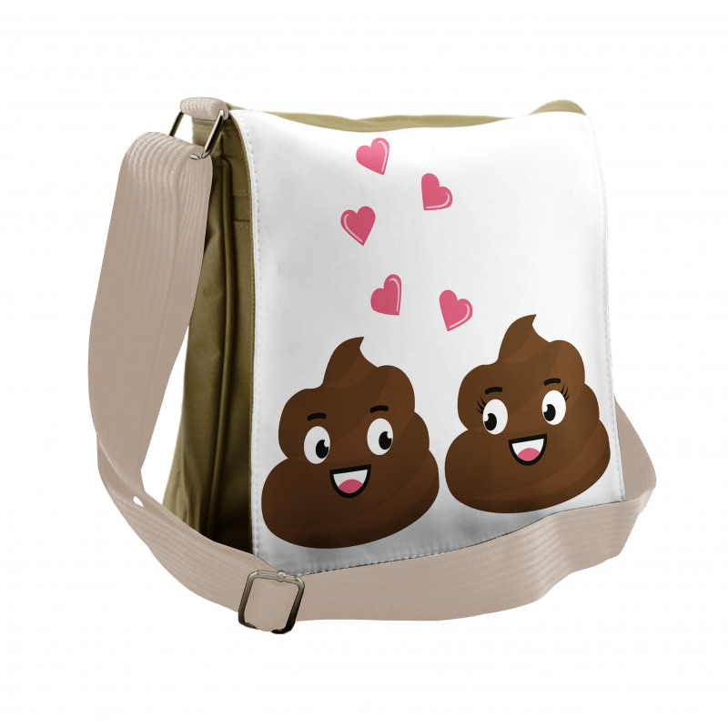 Funny Flirting Messenger Bag