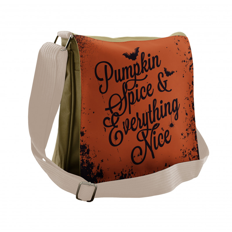 Halloween Theme Messenger Bag