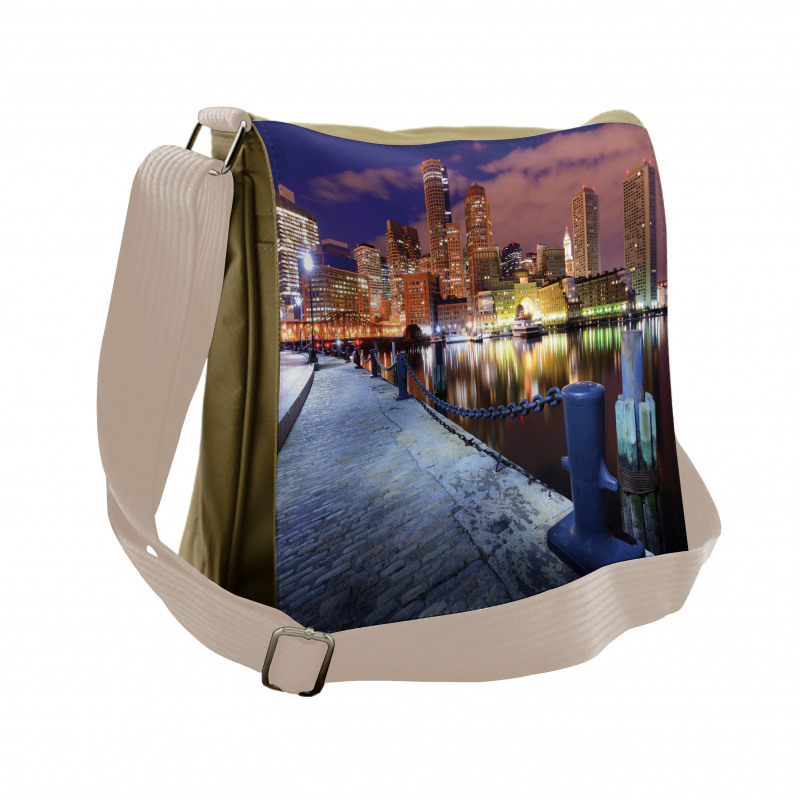 Architecture City Messenger Bag