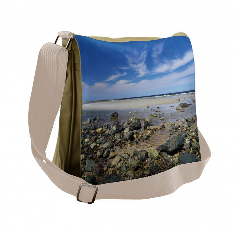 Plum Island Beach Messenger Bag