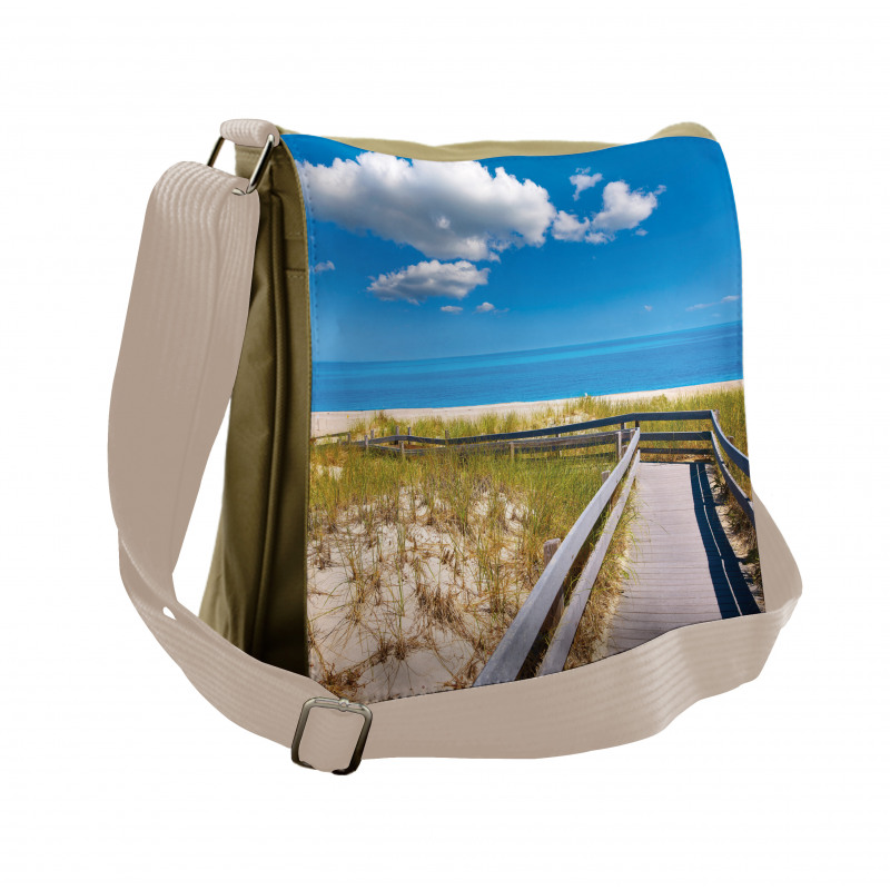 Sandy Neck Beach USA Messenger Bag