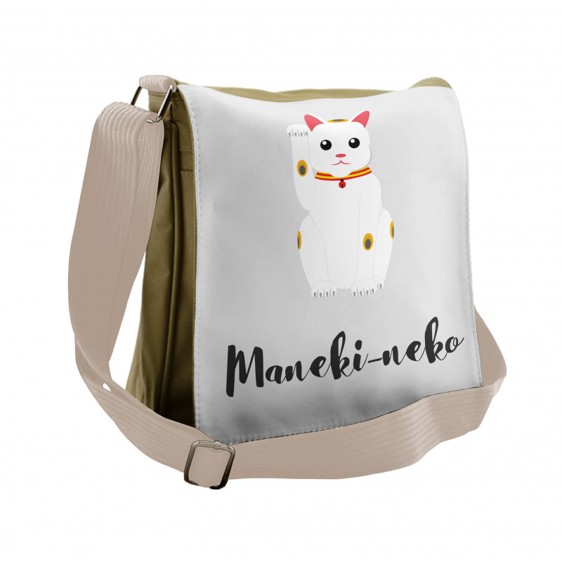 Success Cat Neko Messenger Bag