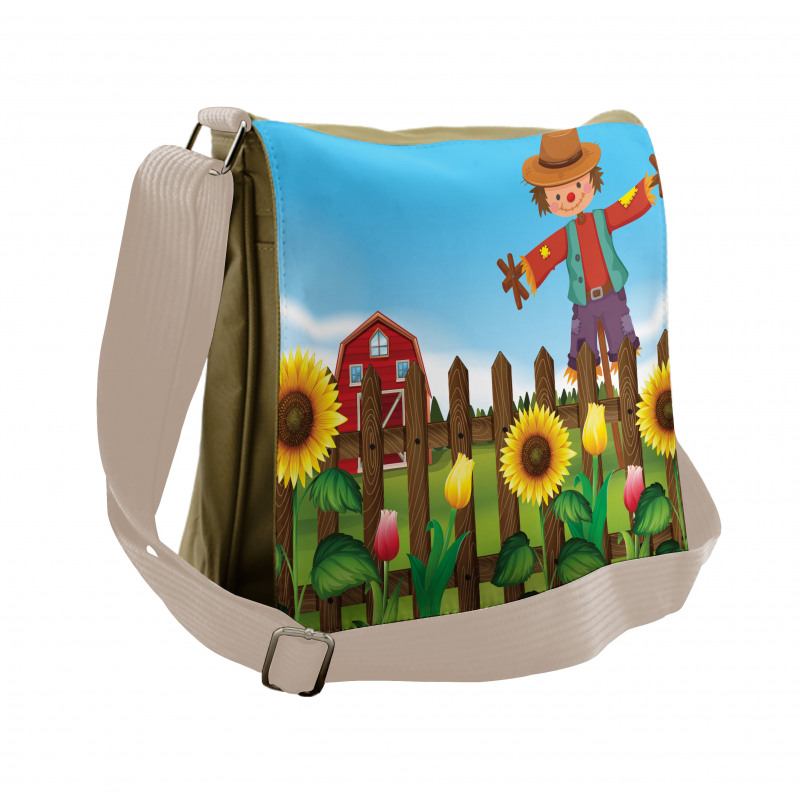 Happy Garden Flora Messenger Bag