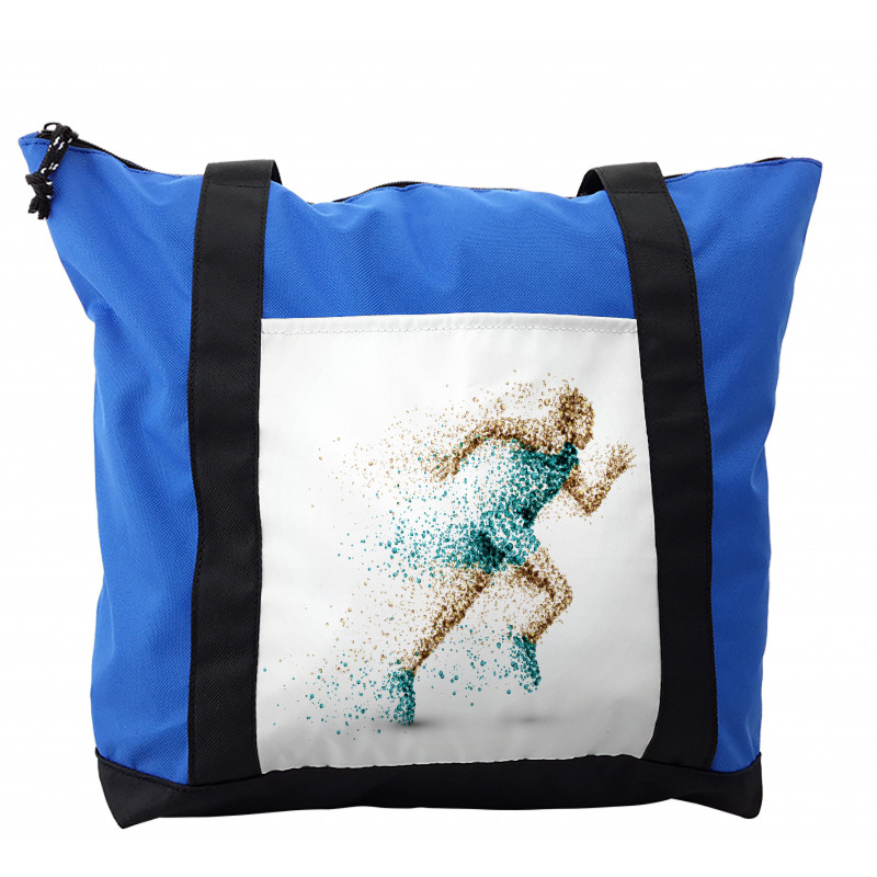 Man in Bubbles Shoulder Bag