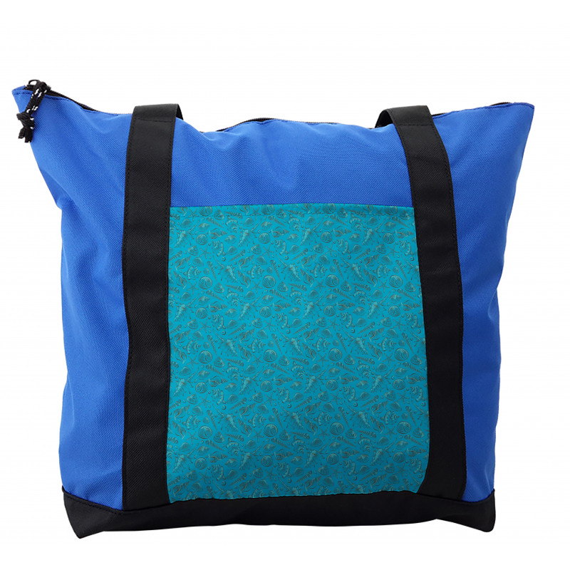 Cool Tones Underwater Art Shoulder Bag