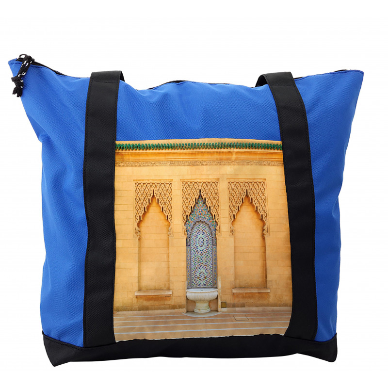 Moroccan Tile Fountain Shoulder Bag
