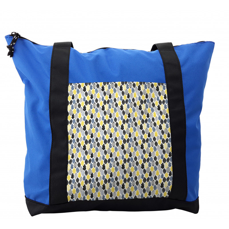 Abstract Leaves Shoulder Bag