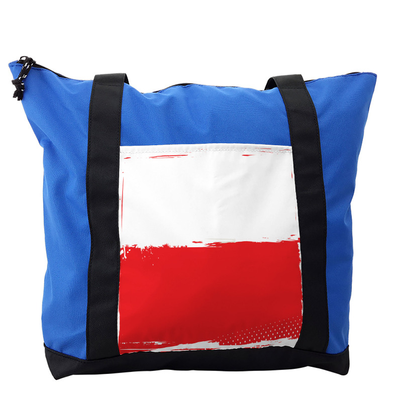 Grunge Flag Illustration Shoulder Bag