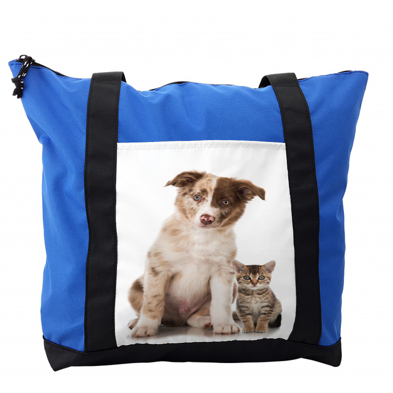 Border Collie Puppy Shoulder Bag