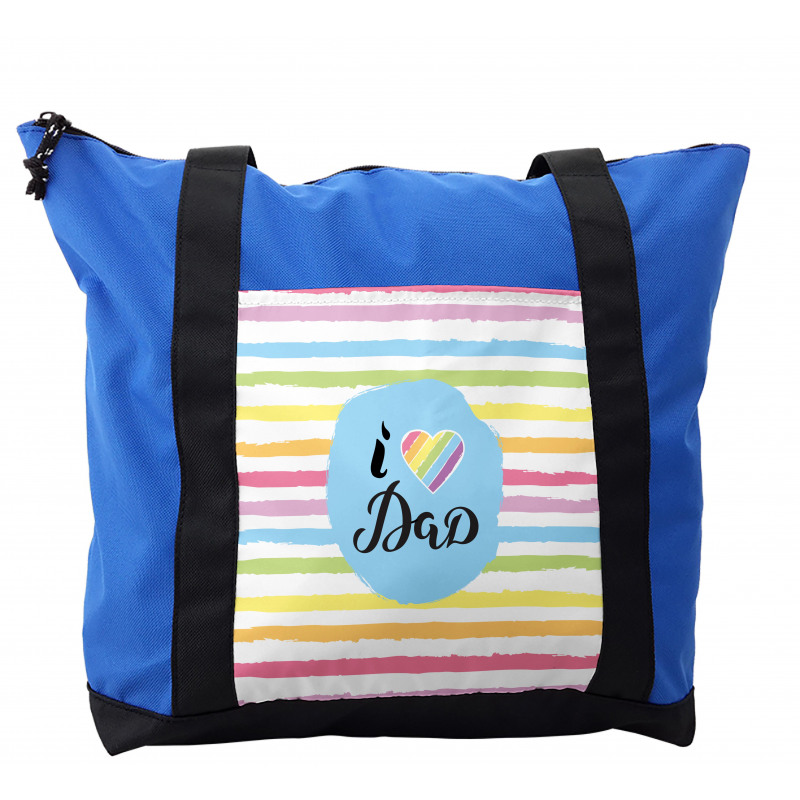 I Love Dad Design Shoulder Bag