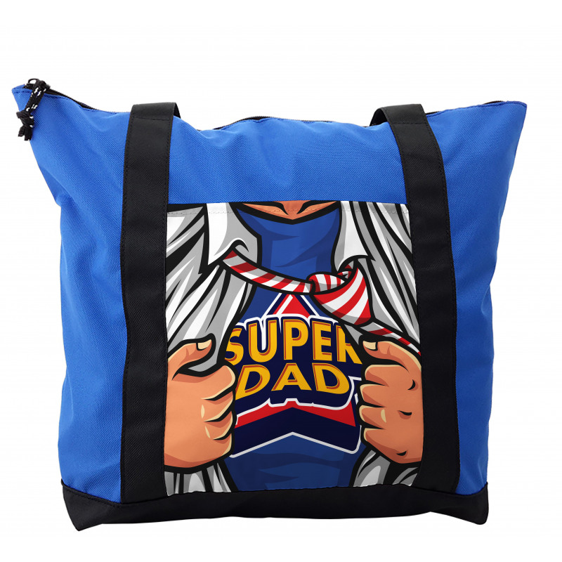 Fun Super Dad T-shirt Shoulder Bag
