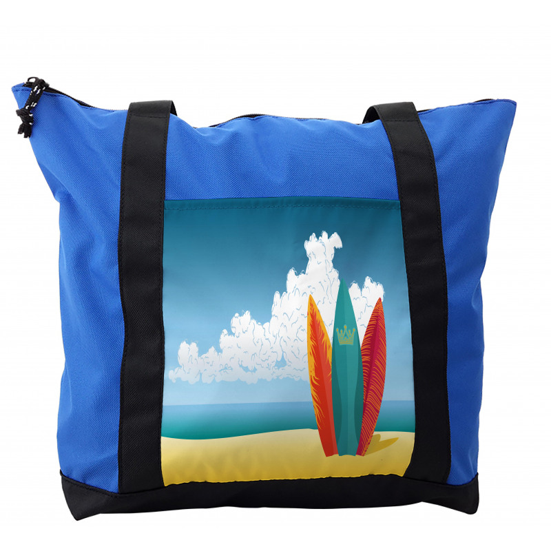 Surfboards on Coast Shoulder Bag