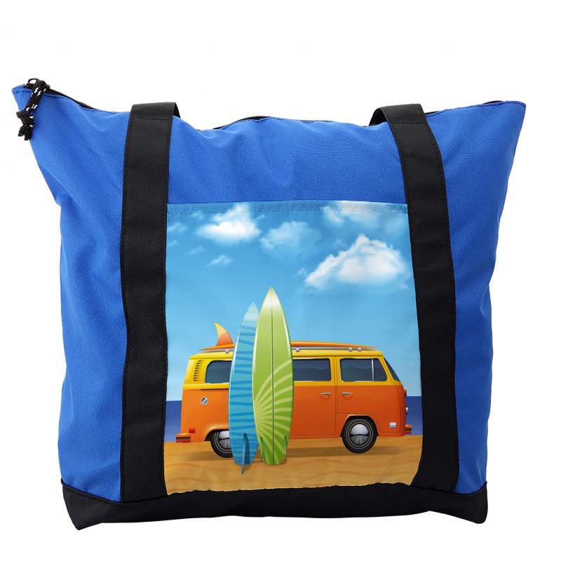 Happy Camper Van Surf Shoulder Bag