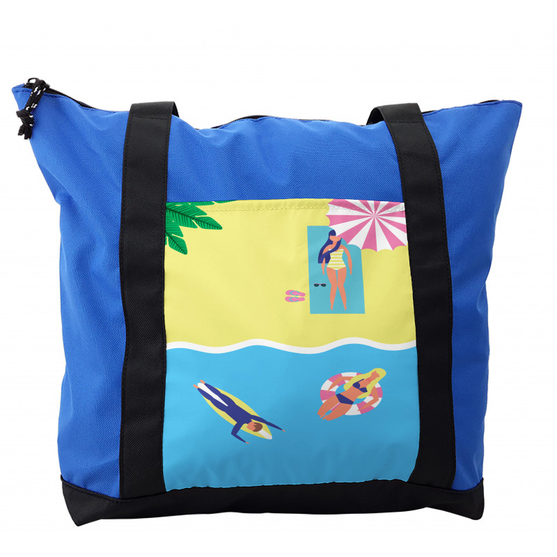 Summer Holiday People Shoulder Bag