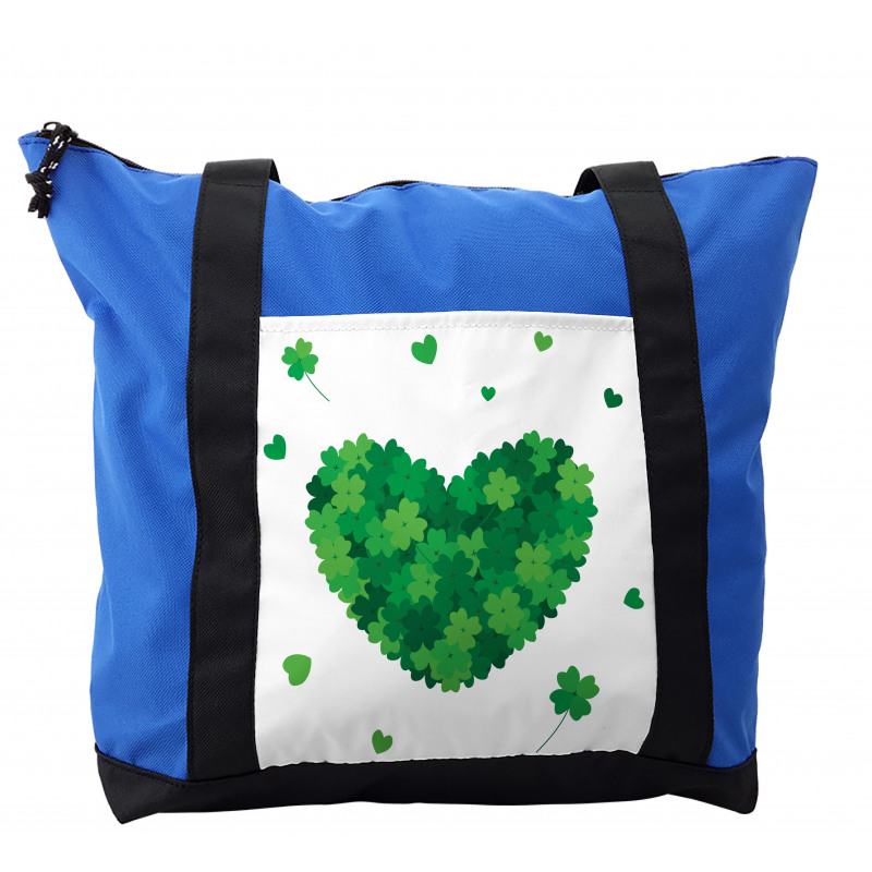 Shamrock Heart Nature Love Shoulder Bag