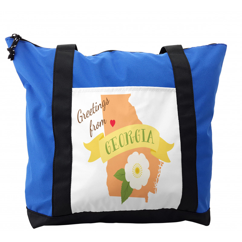 Greetings State Design Shoulder Bag