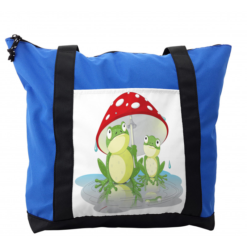 Animal in Mushroom Umbrella Shoulder Bag