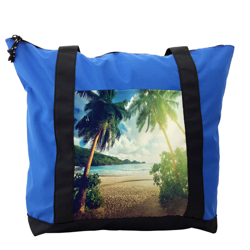 Palm Trees and Ocean Photo Shoulder Bag