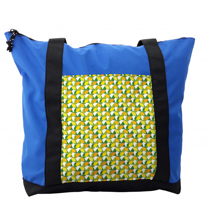 Vitamin C Citrus Drawing Shoulder Bag