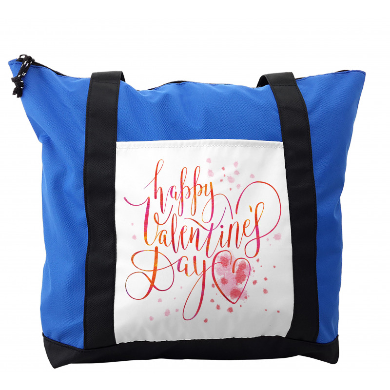 Warm Calligraphy Shoulder Bag