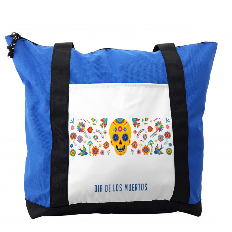 Skull Flora Shoulder Bag