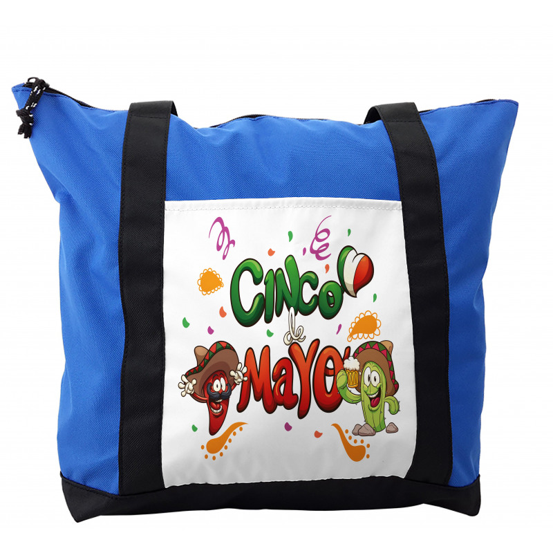 Mexican Cartoon Shoulder Bag