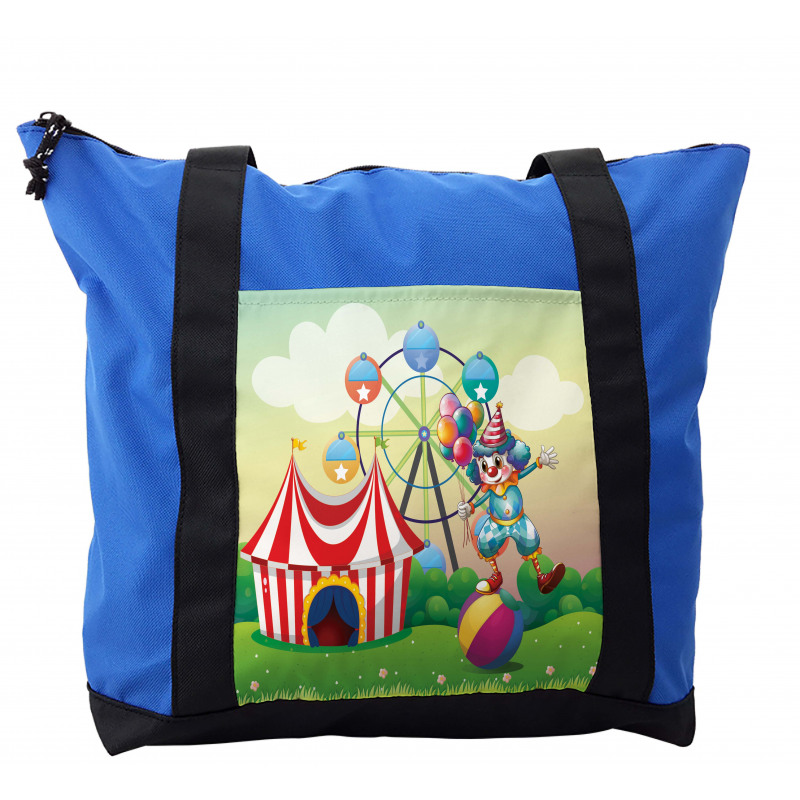 Clown Inflatable Ball Shoulder Bag
