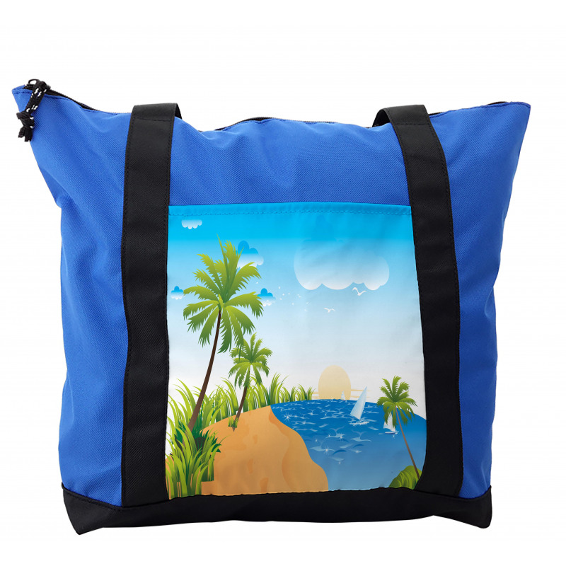 Summer Vibe Landscape Shoulder Bag