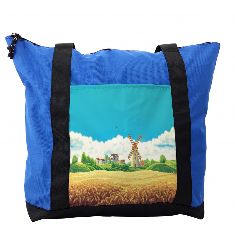 Countryside Wheat Field Shoulder Bag